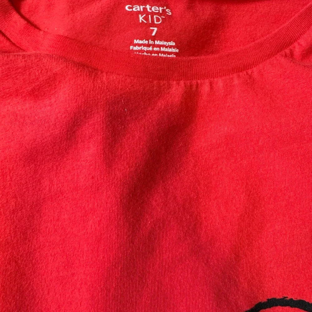 OshKosh B'gosh and Carter’s Red Long Sleeve Tee
